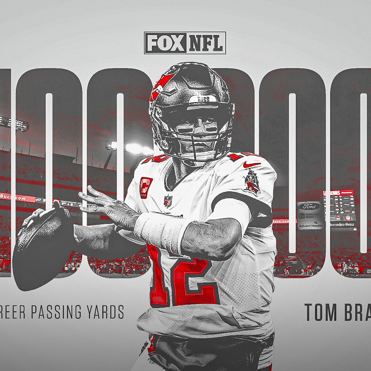 Tom Brady reaches 100,000 combined NFL passing yards