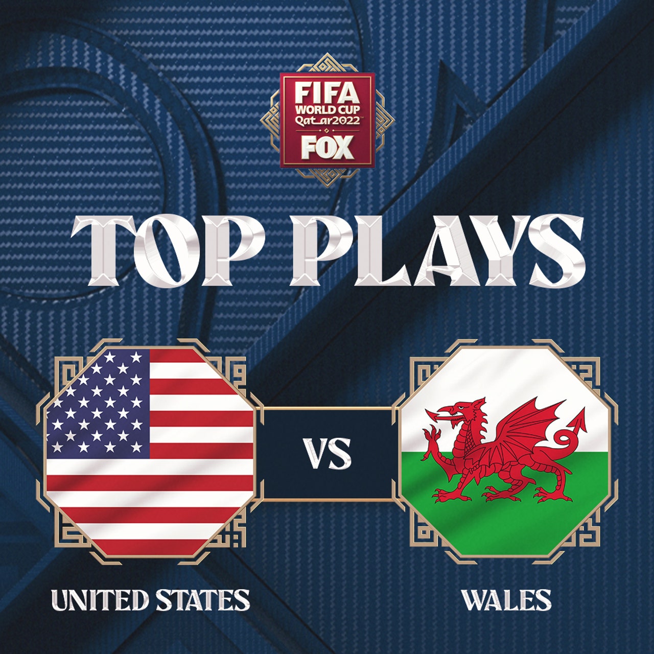 World Cup 2022 top plays USA-Wales ends in 1-1 draw FOX Sports