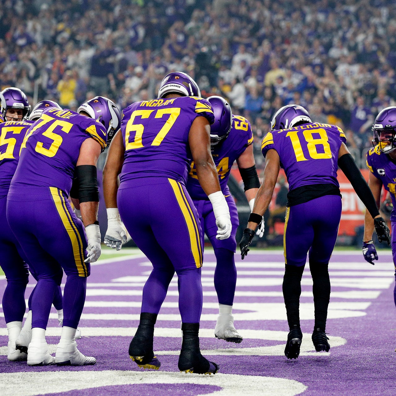 Vikings now 9-2 after offense carries them to another one-score