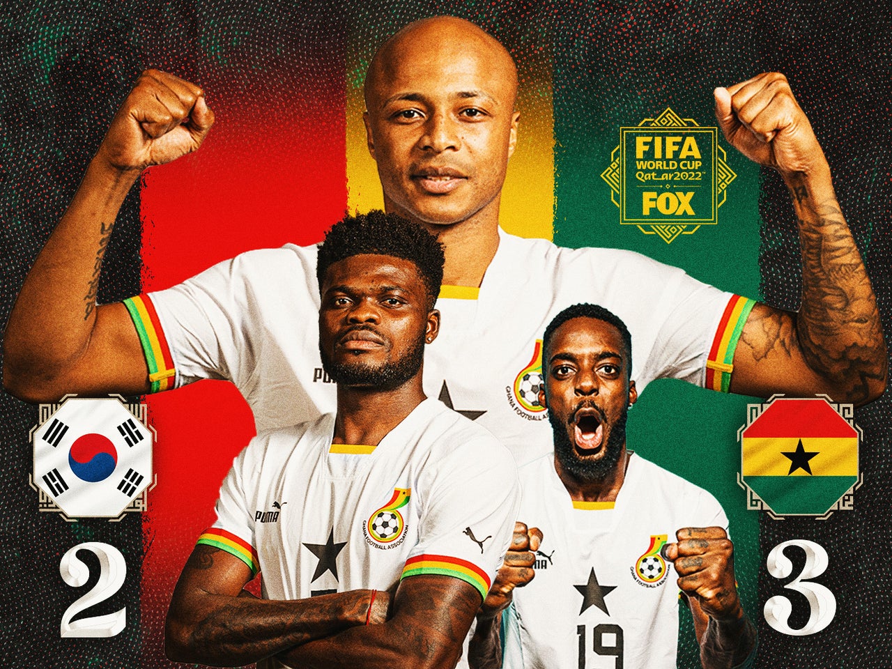 World Cup 2022 highlights Ghana beats South Korea 3-2 after wild second half FOX Sports