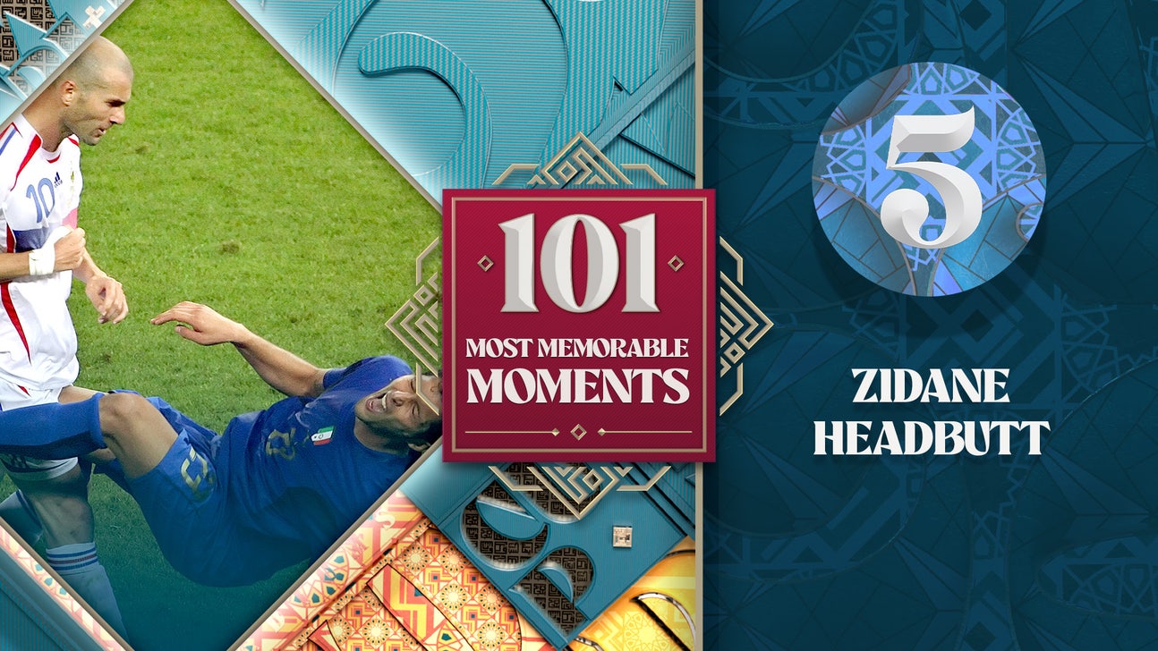 World Cup's 101 Most Memorable Moments: Zidane headbutts Materazzi