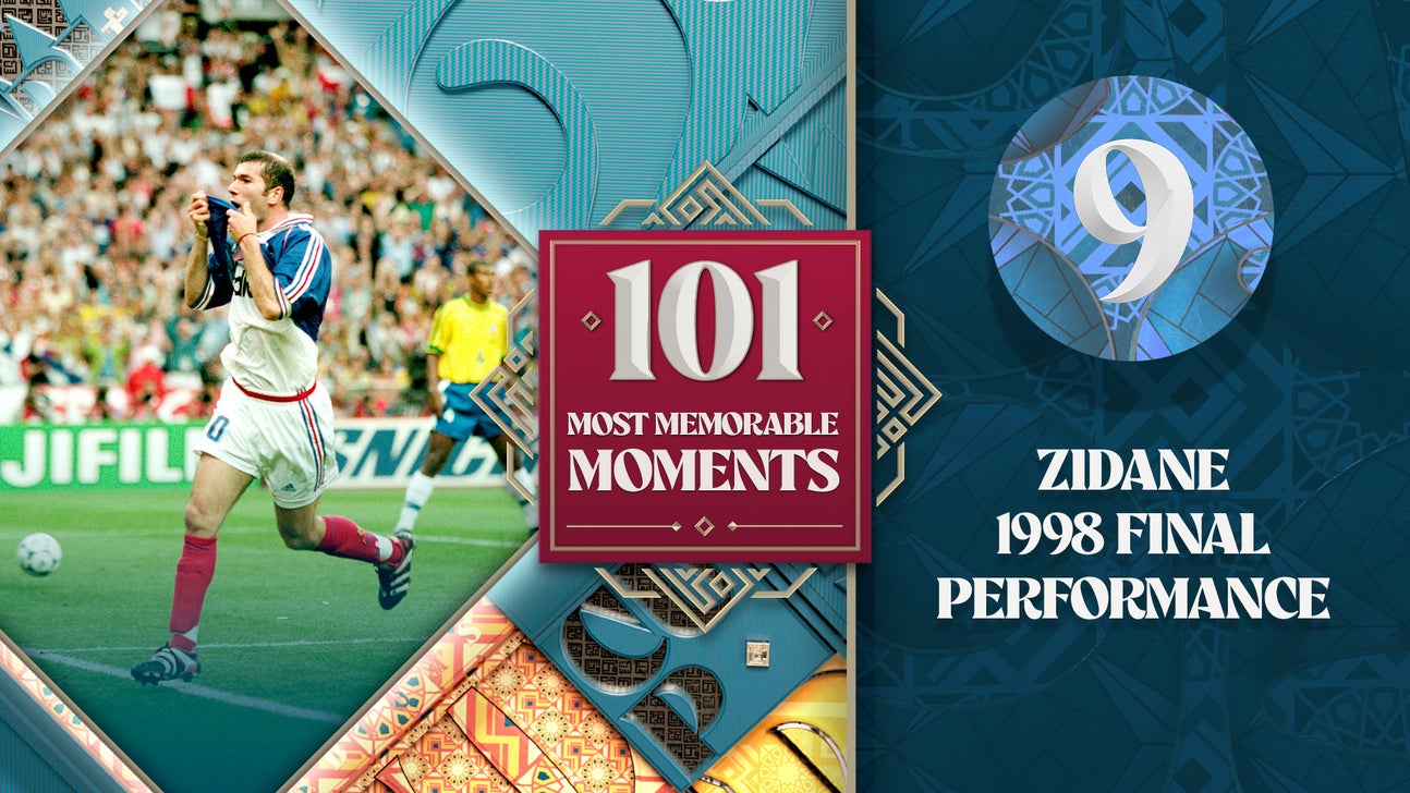 World Cup's 101 Most Memorable Moments: Zidane wows in 1998 Final