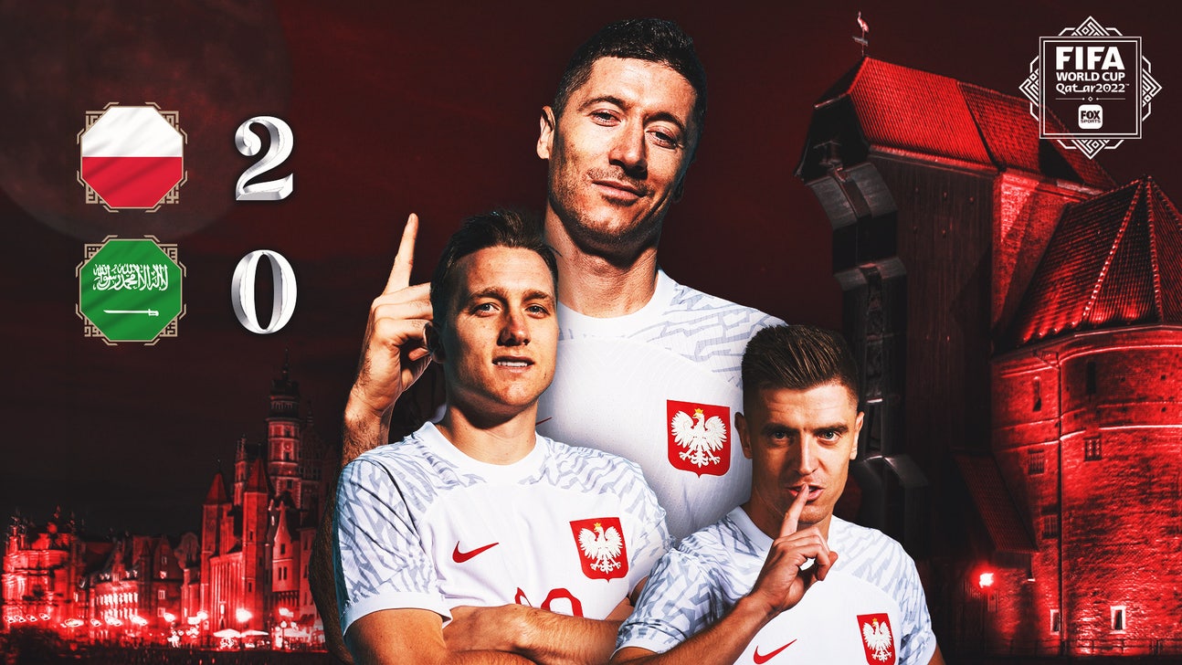 Robert Lewandowski's first World Cup goal lifts Poland over Saudi Arabia