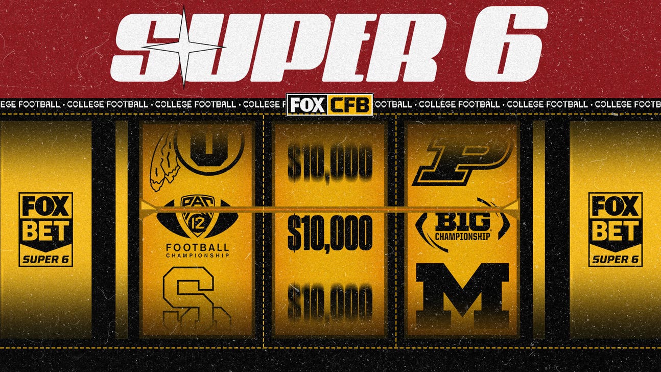 FOX Bet Super 6: $10K conference championship weekend jackpots at stake