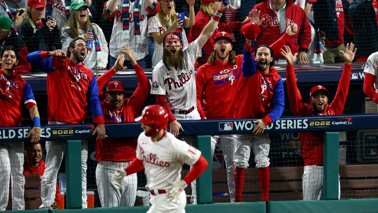 2022 World Series: Phillies follow Bryce Harper's lead, blast five homers