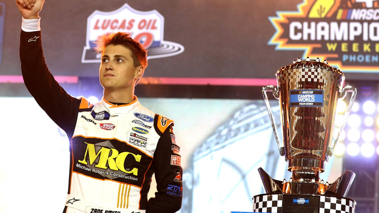 Zane Smith wins NASCAR Truck Series title: "We got the big one”