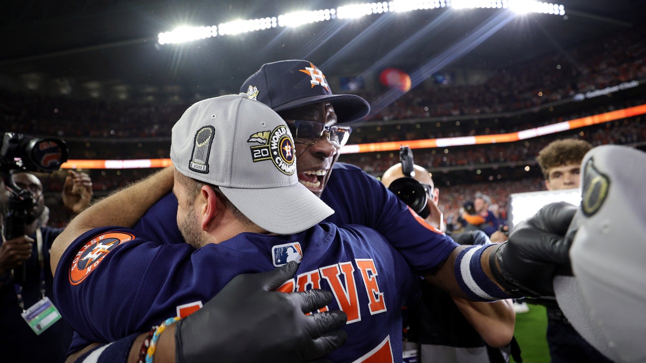 2022 World Series: After 25 years, Astros manager Dusty Baker gets his ring