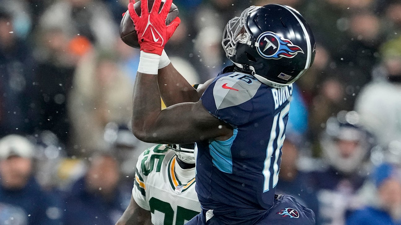 As Titans ready to face A.J. Brown, rookie receiver Treylon Burks is ascending