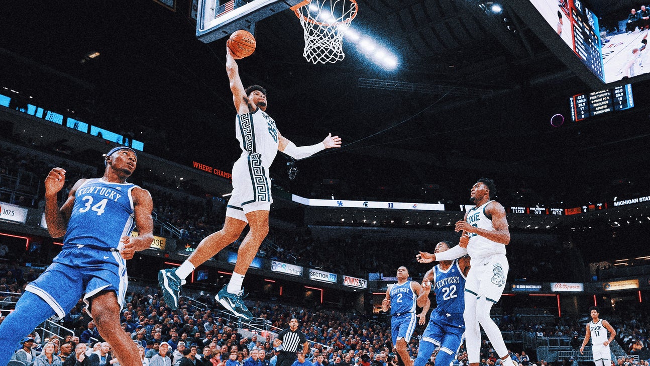Michigan State upsets No. 4 Kentucky in double-overtime thriller