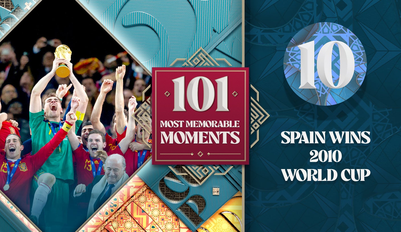 El momento más memorable del Mundial es: El primer Iniesta en la historia de España