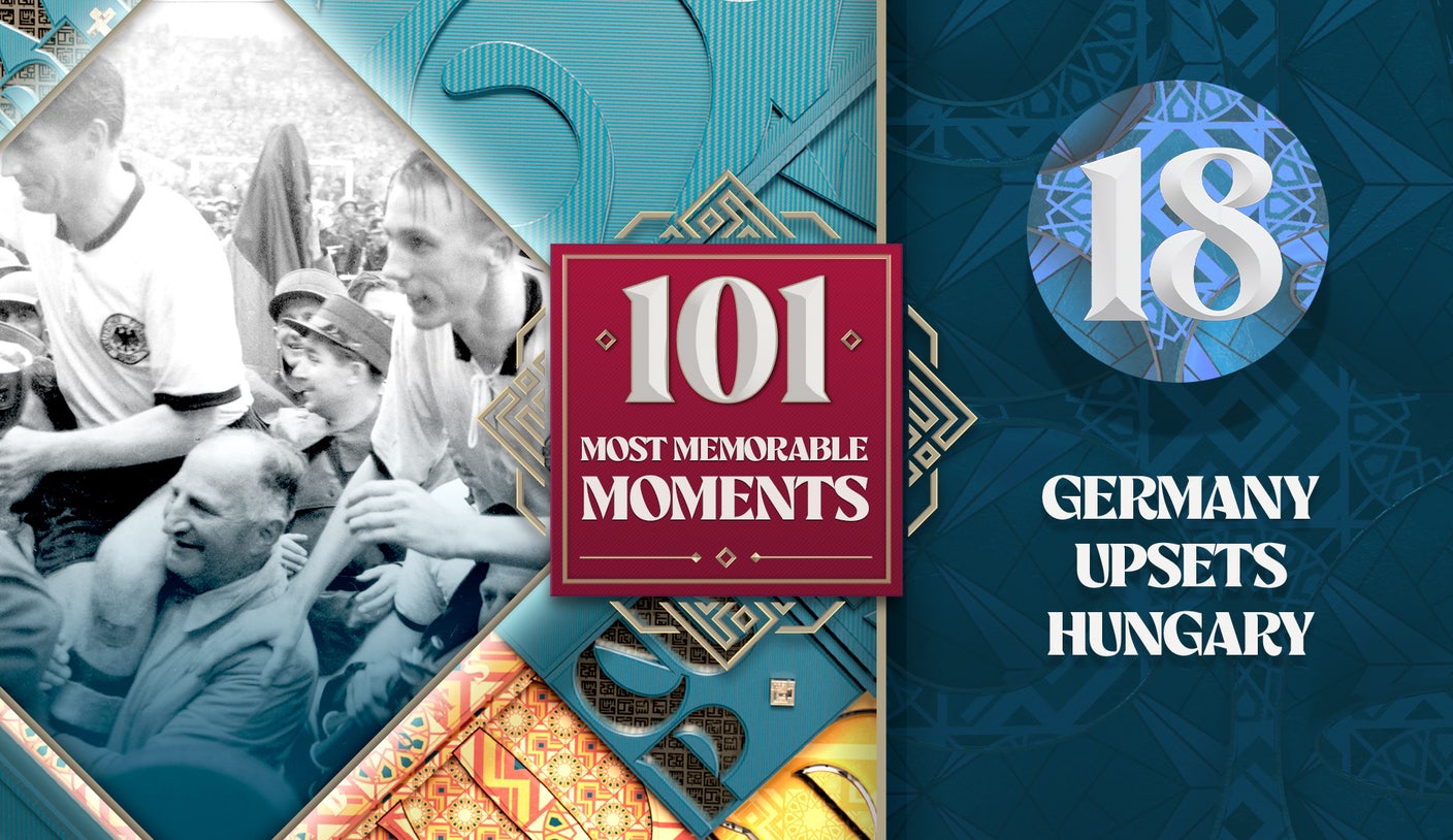 World Cup's 101 Most Memorable Moments: Germany upsets Hungary