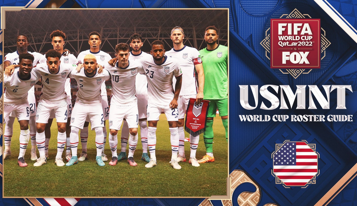 USMNT World Cup 2022 roster Get to know all 26 players FOX Sports