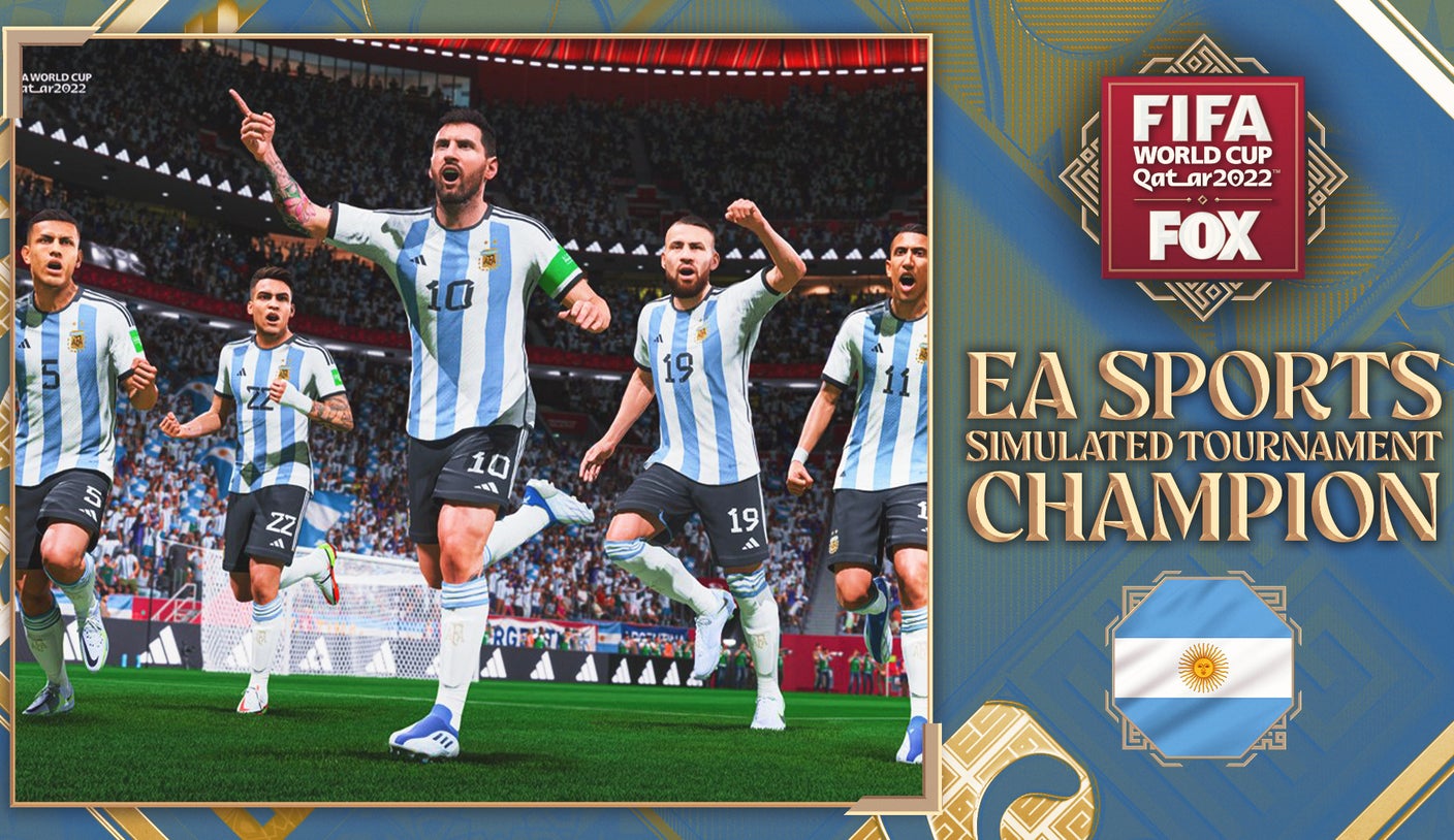 EA Sports FIFA 23 simulation forecasts Argentina to win 2022 World Cup FOX Sports