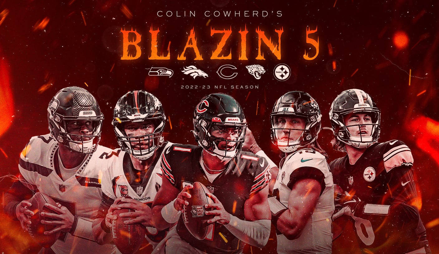 Colin Cowherd's Week 10 Blazing 5 Picks