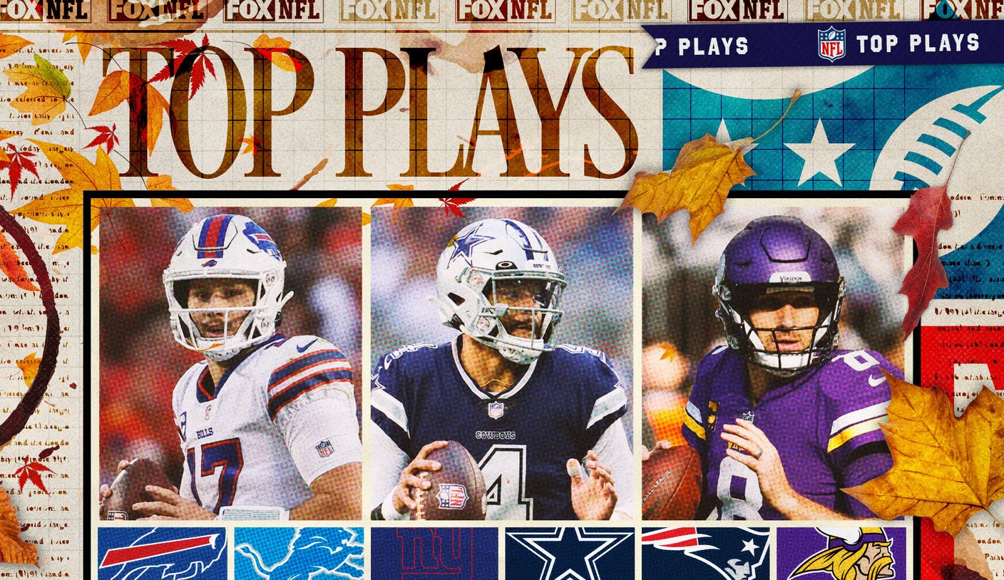 Minnesota Vikings Top Plays vs. New England Patriots on Thanksgiving