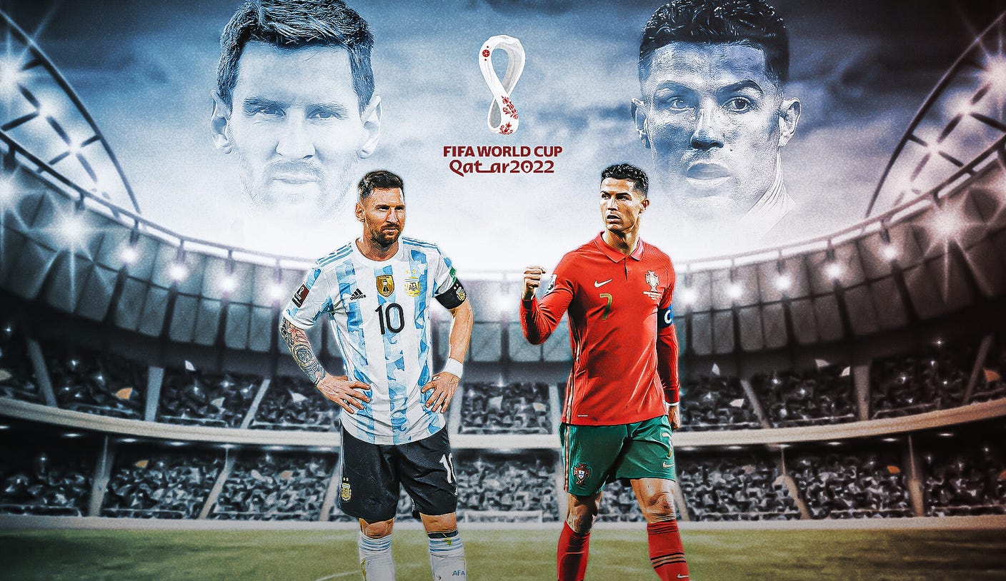 Ronaldo vs Messi FIFA World Cup 2022, HD wallpaper