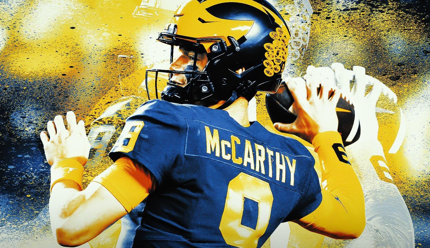 The 2 overall QB JJ McCarthy 5  The Winged Helmet  Facebook