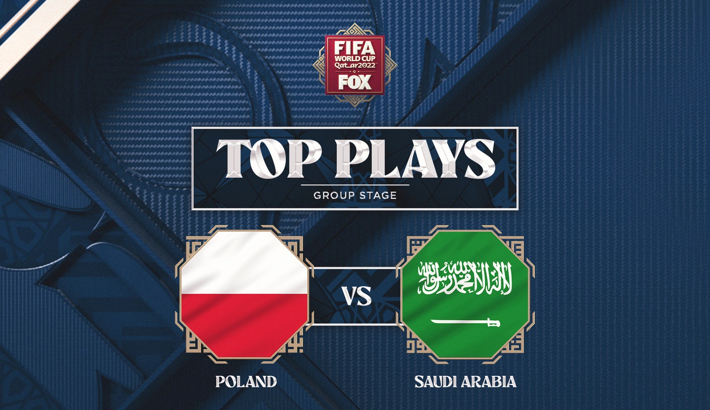 Robert Lewandowski’s first-ever World Cup goal highlights Poland’s 2-0 win over Saudi Arabia