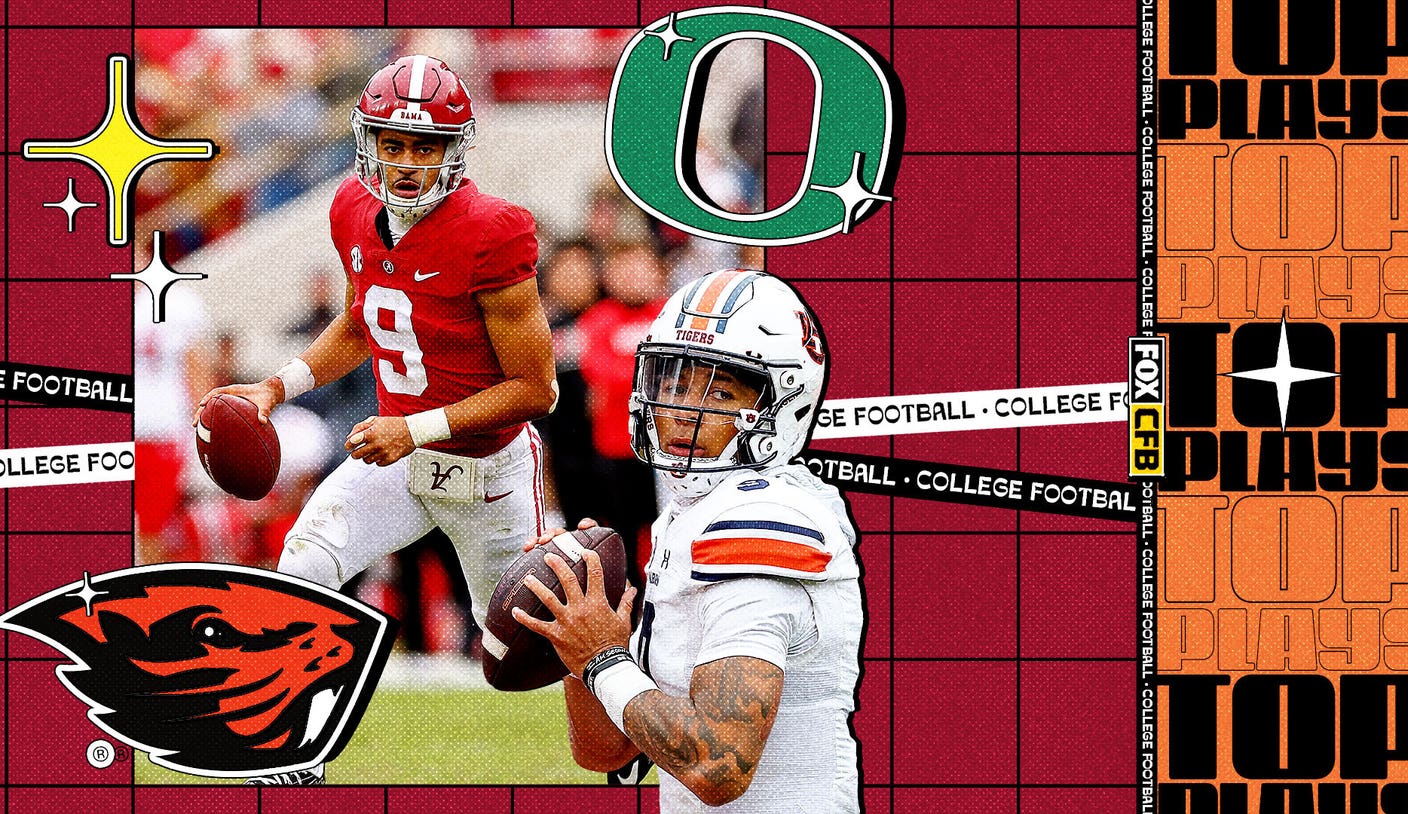 College Football live updates: Oregon State tops Oregon, Alabama dominates