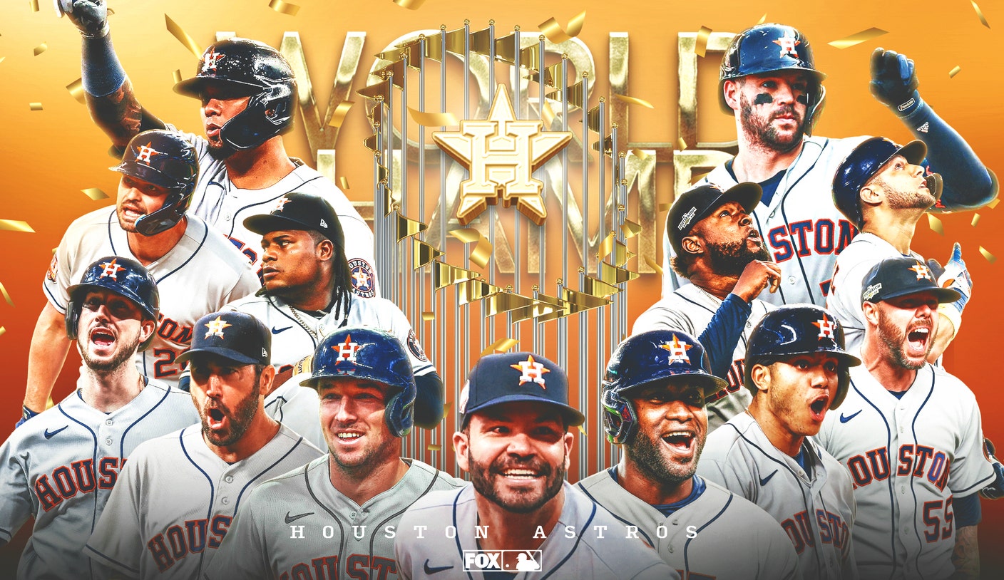 MLB Houston Astros team football 2022 World Series Champions
