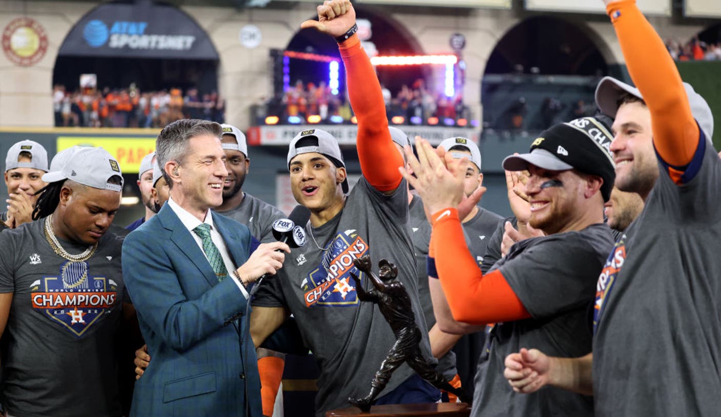 2022 World Series: Astros rookie MVP Jeremy Pena 'just gets better and  better