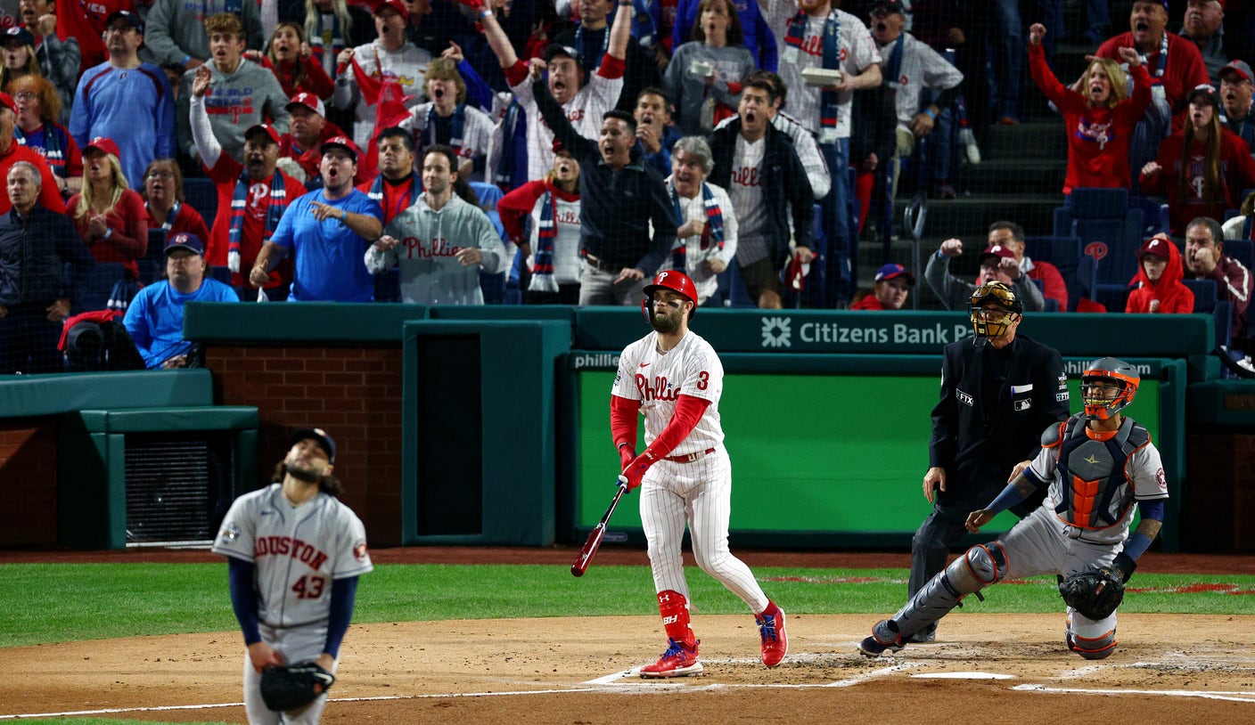Bryce Harper has his World Series moment: Watch homer from all angles