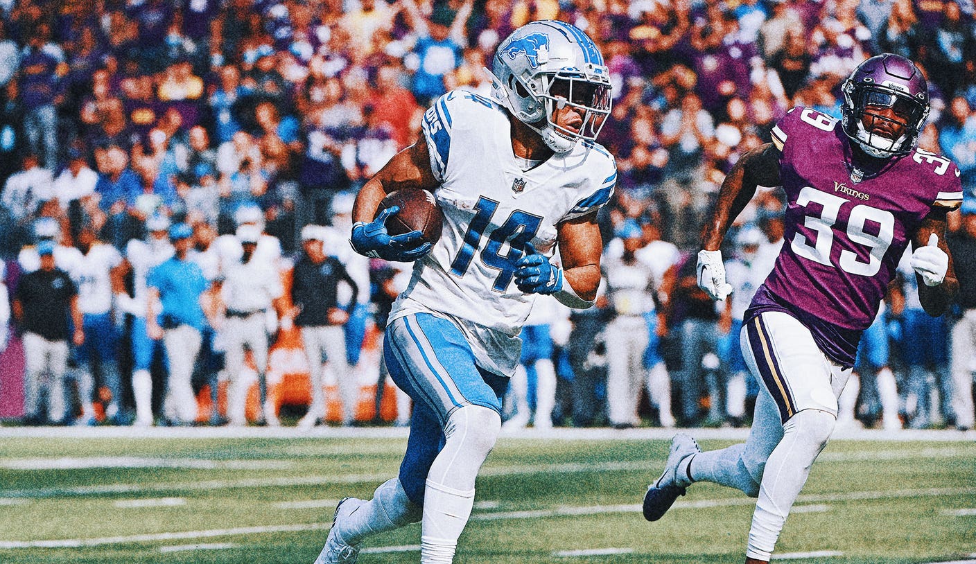 Amon-Ra St. Brown scores big TD for Lions in prime-time win at