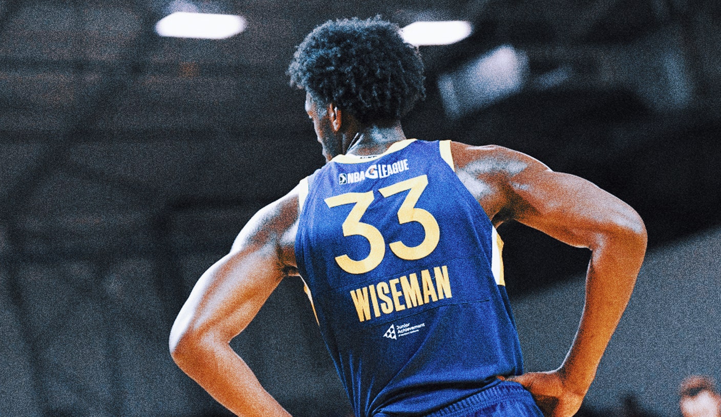 NBA_ The Finals Men Basketball James Wiseman Jersey 33 Klay