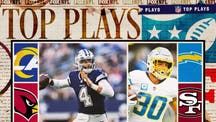 NEXT Trending Image: NFL Week 10 top plays: 49ers edge Chargers; Packers top Cowboys