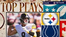 NEXT Trending Image: NFL Week 12 top plays: Steelers top Colts on Monday Night Football