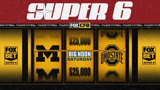 FOX Bet Super 6: Michigan-Ohio State BIG Noon Saturday $25,000 jackpot