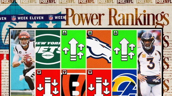 NFL Power Rankings: Eagles still on top; Jets, Bengals move up