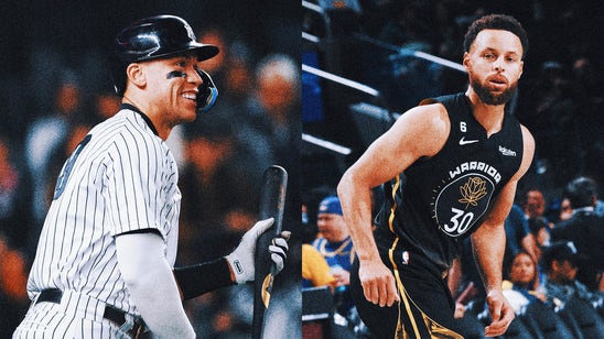 Warriors' Stephen Curry helping recruit free agent Aaron Judge to Giants
