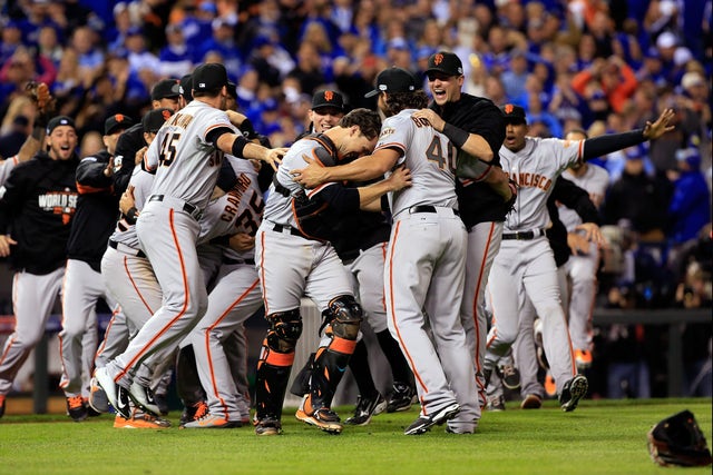 The World Series champion Giants get their rings - Mangin