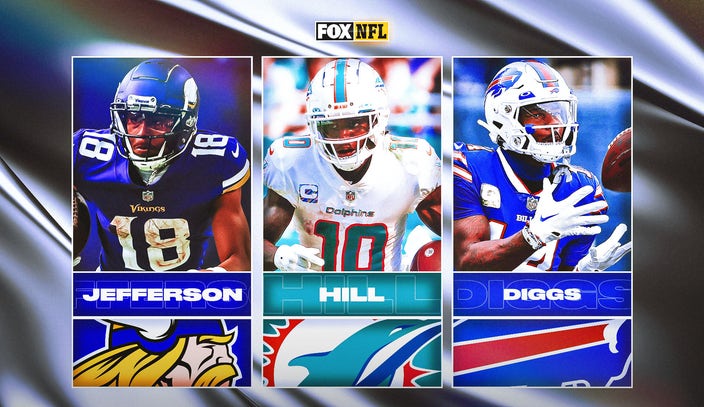 Atletisch Onderscheiden zien NFL WR rankings: Who's better, Tyreek Hill or Justin Jefferson? | FOX Sports
