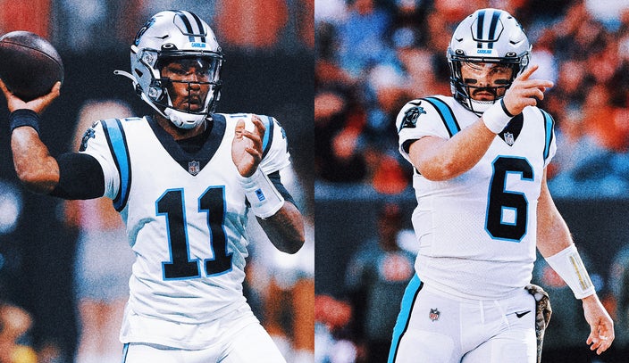 Baker Mayfield back to bench with P.J. Walker named Panthers starter vs.  Falcons