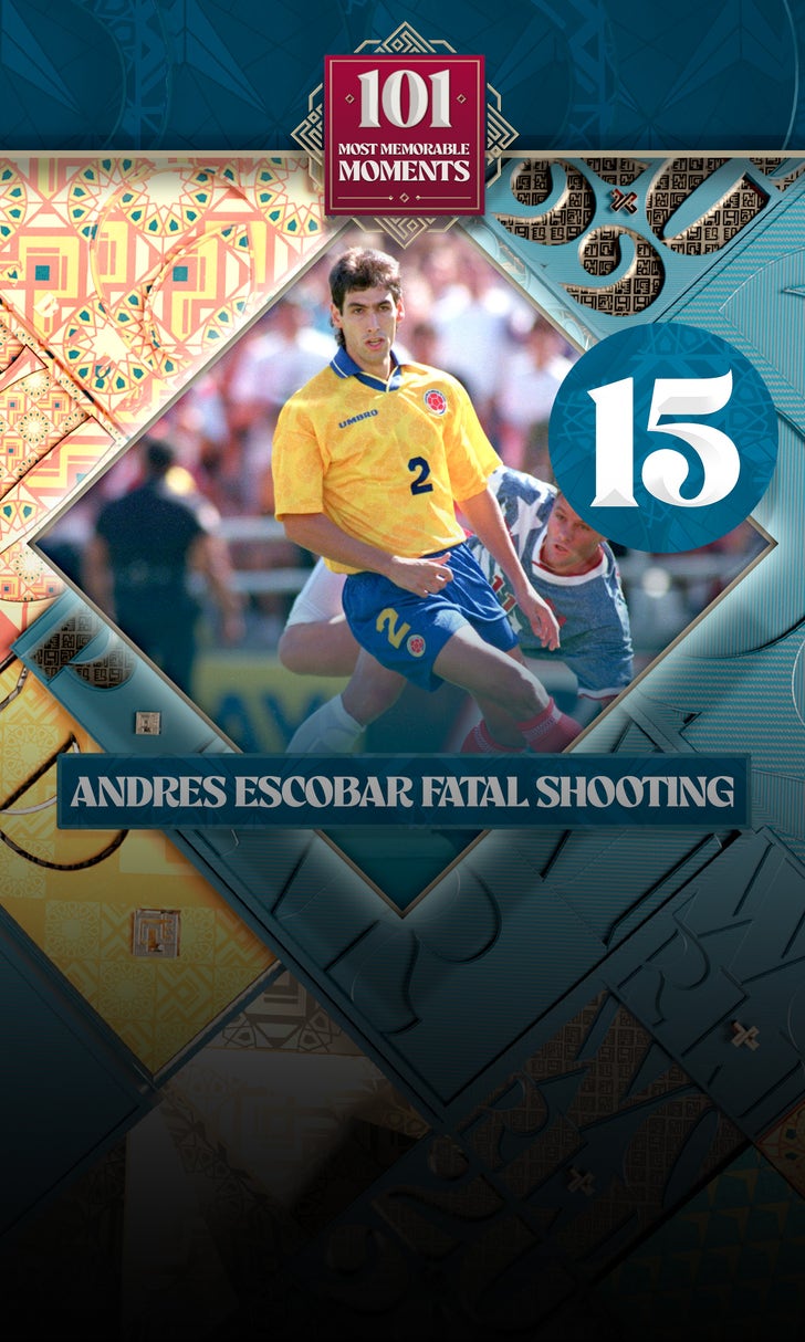 World Cup's 101 Most Memorable Moments: Andres Escobar's tragedy