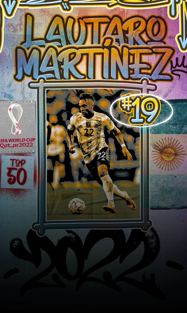 Top 50 players at World Cup 2022, No. 19: Lautaro Martínez