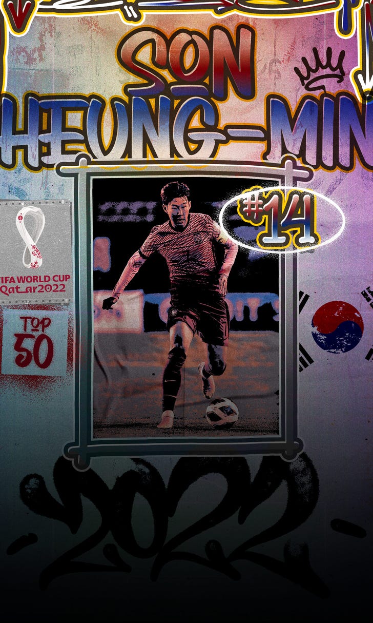 Top 50 players at World Cup 2022, No. 14: Son Heung-min