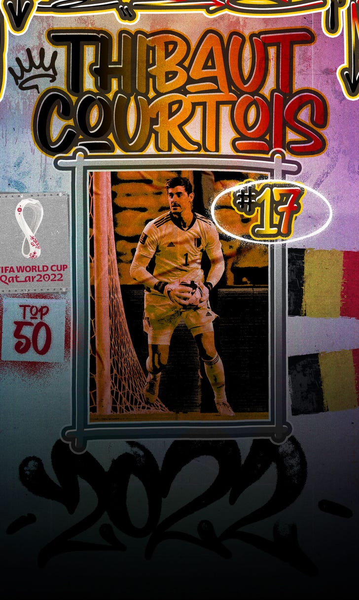 Top 50 players at World Cup 2022, No. 17: Thibaut Courtois