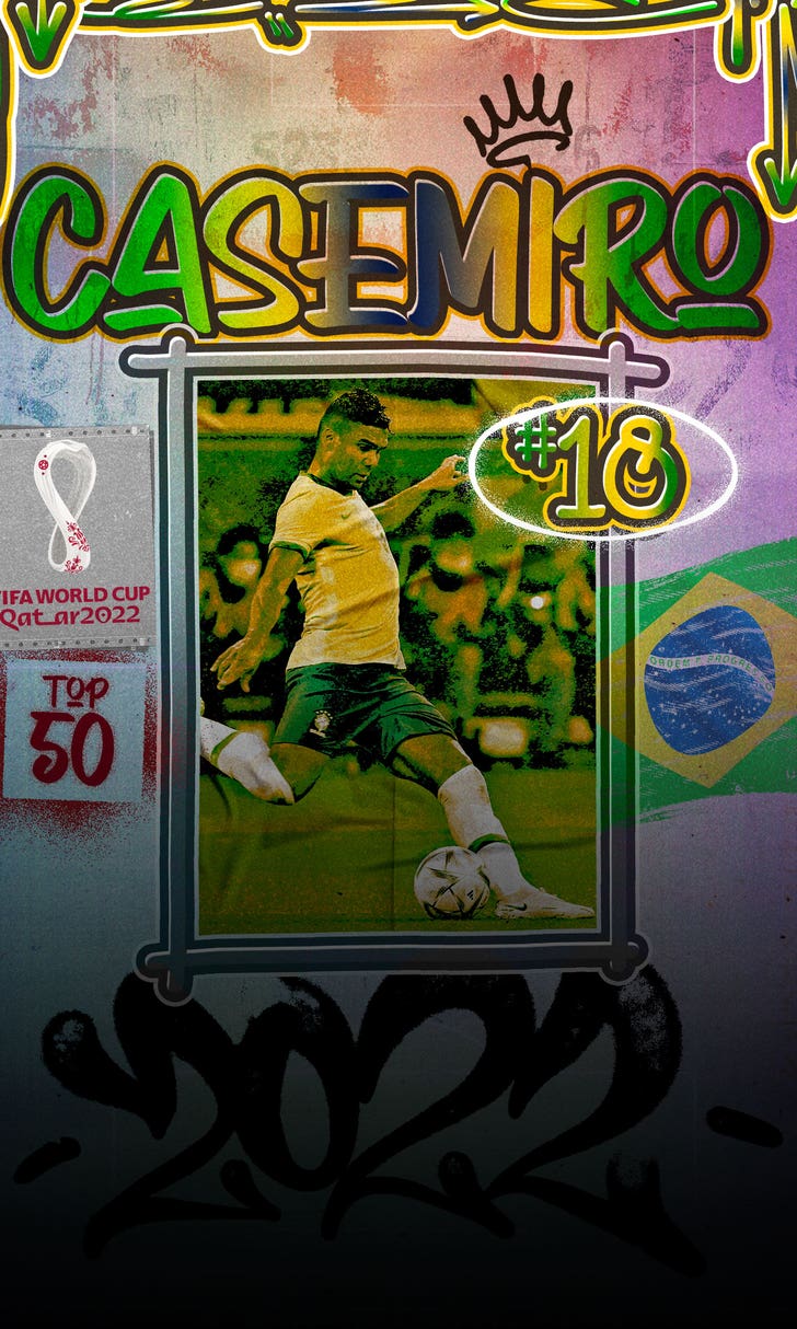 Top 50 players at World Cup 2022, No. 18: Casemiro