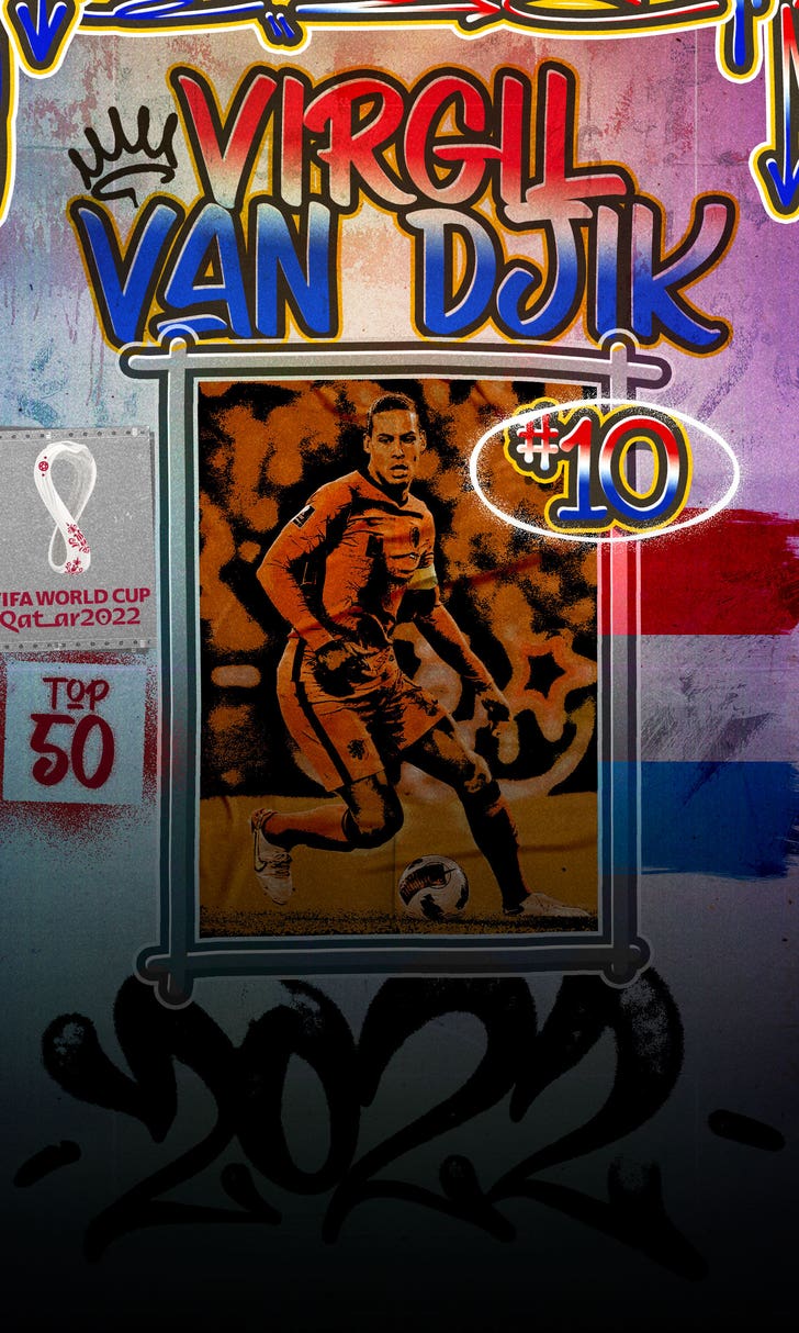 Stu Holden's top 50 players at World Cup 2022, No. 10: Virgil van Dijk