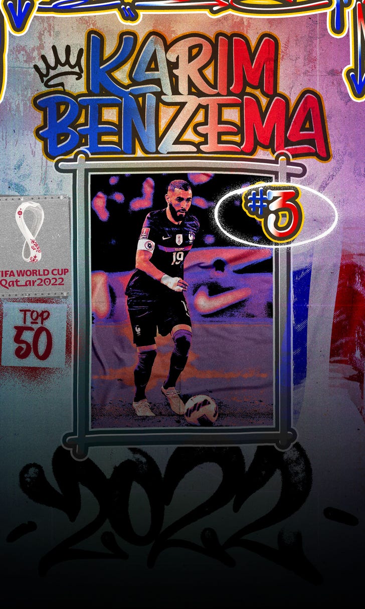 Stu Holden's top 50 players at World Cup 2022, No. 3: Karim Benzema
