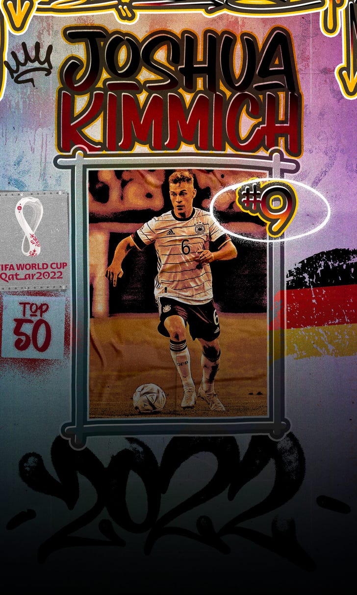 Stu Holden's top 50 players at World Cup 2022, No. 9: Joshua Kimmich