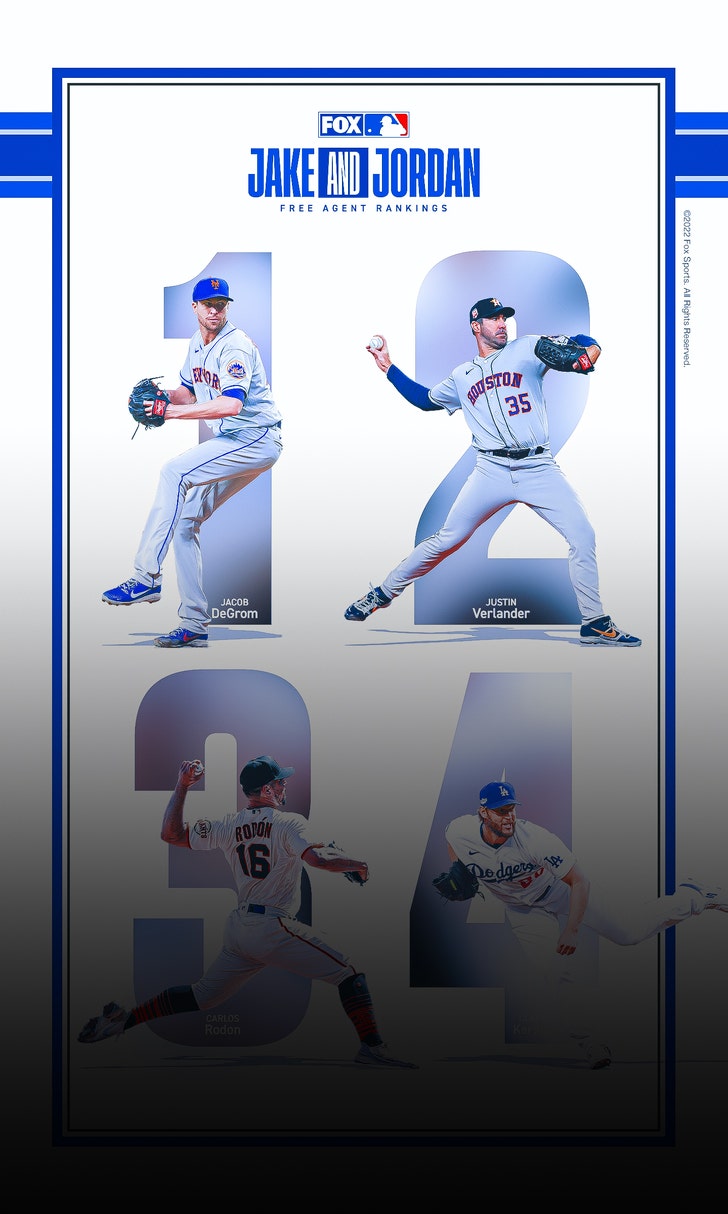 MLB free-agent pitcher rankings: Jacob deGrom, Justin Verlander lead top 20