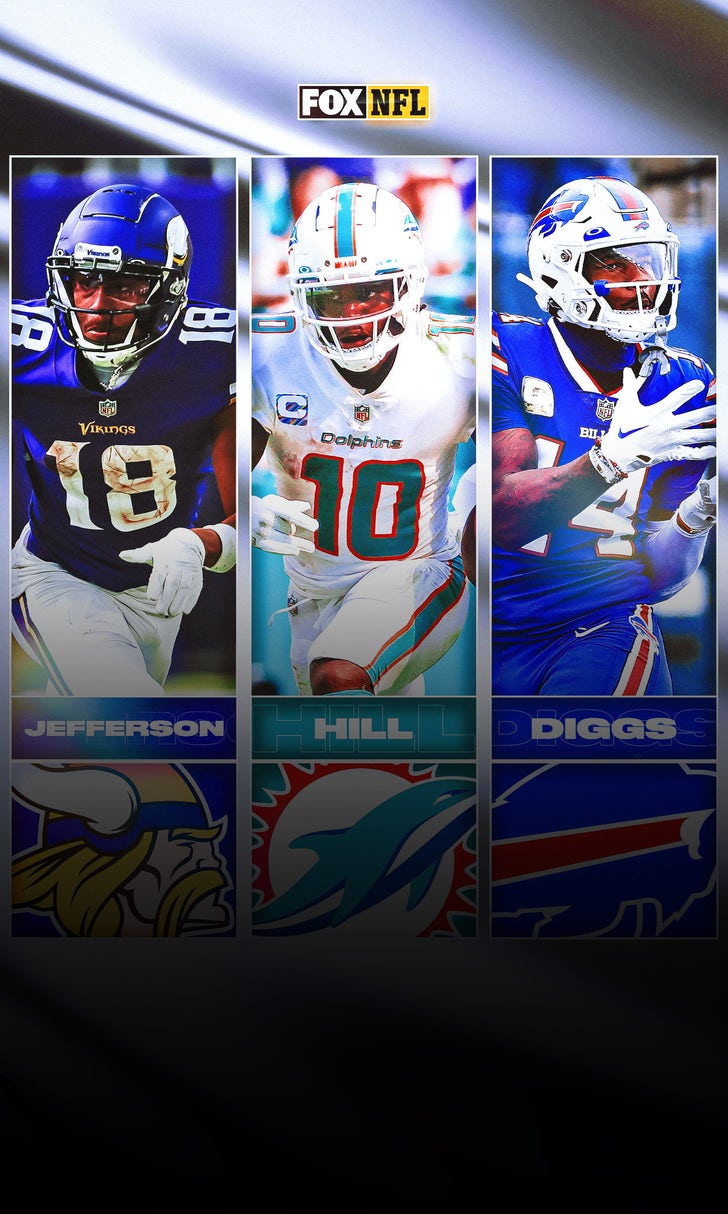 NFL WR rankings: Who's better, Tyreek Hill or Justin Jefferson?