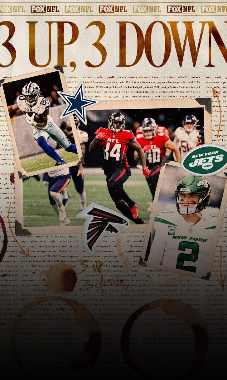 Cowboys are clicking; Patterson makes history; Jets' QB woes: 3 up, 3 down