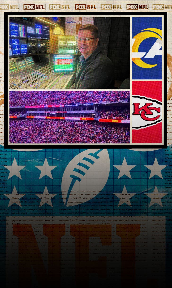 Behind the Scenes with FOX's NFL crew : Barbecue and a bruise in Kansas City