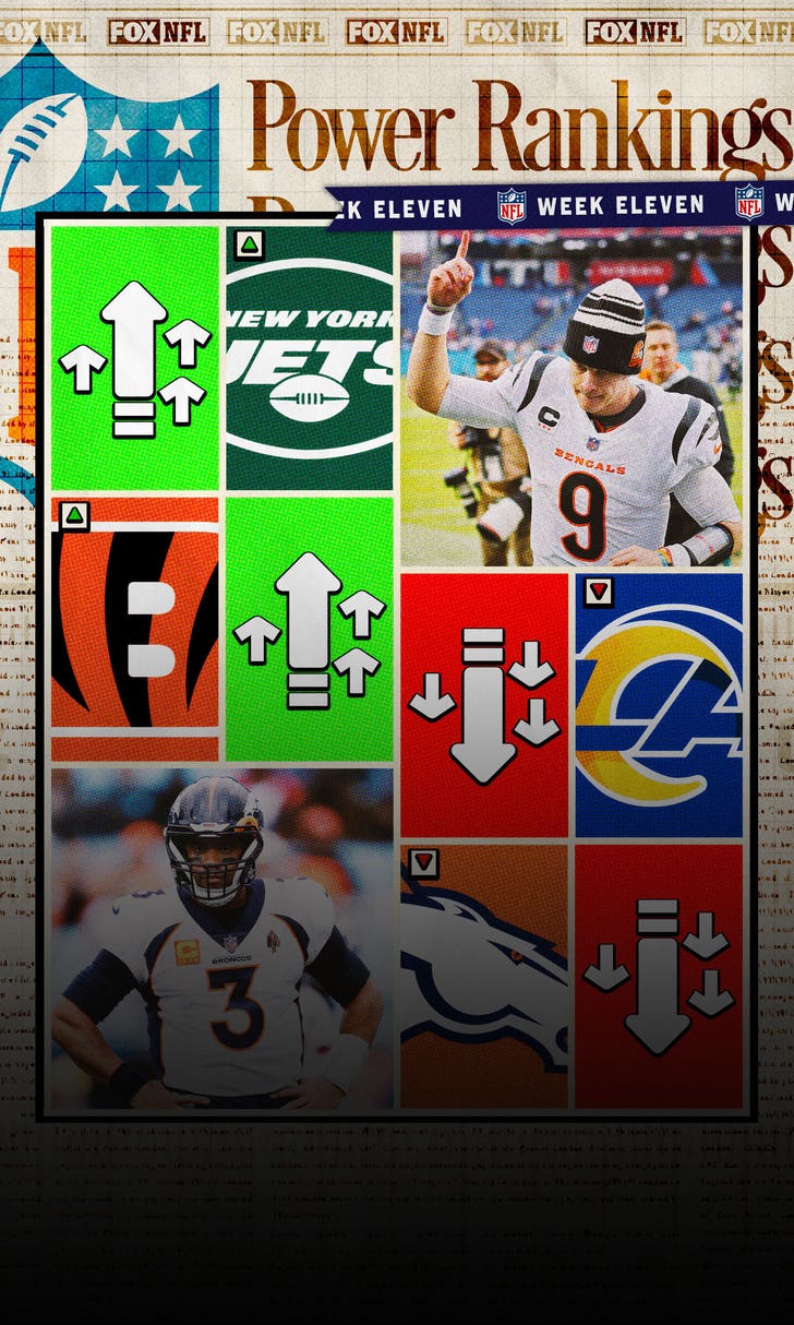 NFL Power Rankings: Eagles still on top; Jets, Bengals move up