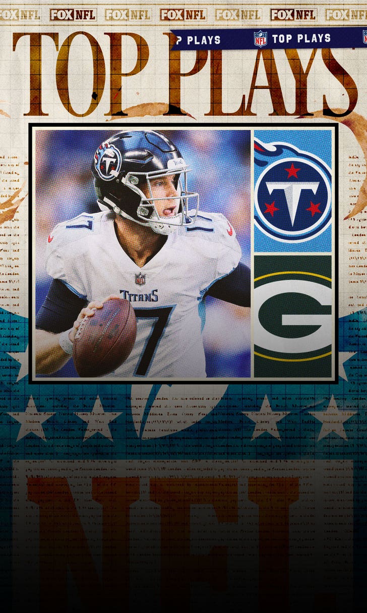 NFL Week 11 top plays: Titans take down Packers on TNF
